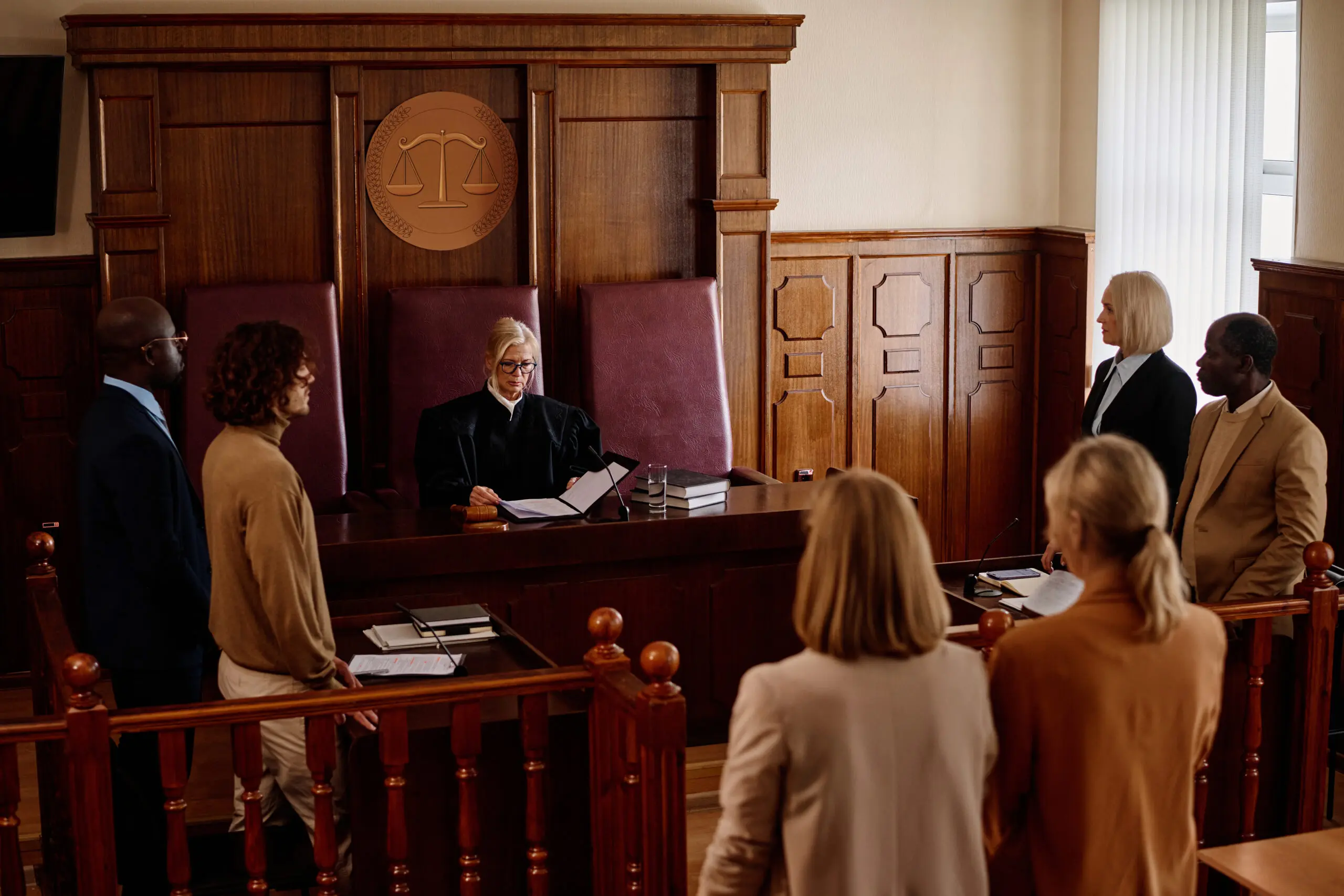 Interpreter in court